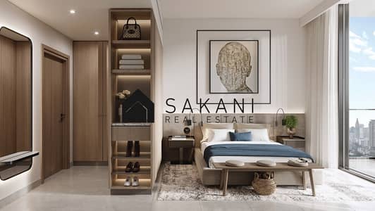 猎鹰奇迹之城， 迪拜 1 卧室公寓待售 - Belgravia Gardens  - master bedroom_21_11zon. jpeg