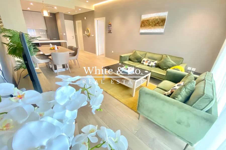 位于朱美拉环形村(JVC)，JVC第14区，园景大厦 1 卧室的公寓 101999 AED - 12076198