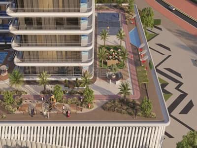 Studio for Sale in Dubai Land Residence Complex, Dubai - Lush Surroundings | Facing the Swimming Pool | Premium Finishes