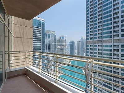 1 Bedroom Apartment for Rent in Jumeirah Lake Towers (JLT), Dubai - High Floor | Lake View | Balcony | Vacant