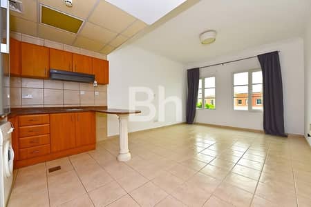Studio for Rent in Green Community, Dubai - Garden West F Block | Pool View | Without Balcony