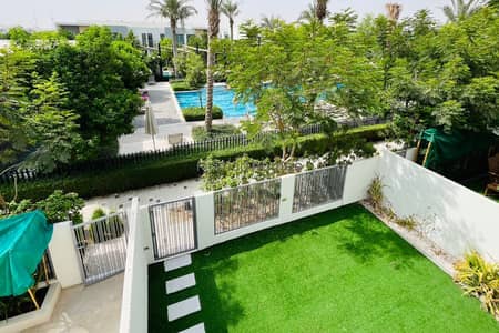 3 Bedroom Villa for Rent in Tilal Al Ghaf, Dubai - Renovated Garden | Facing Pool | Single Row