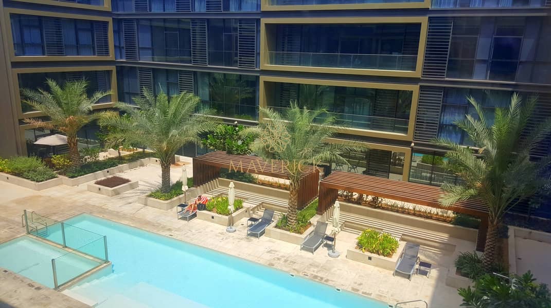 Alluring 2 BR + Maids/R | Pool View | 1 Month Free