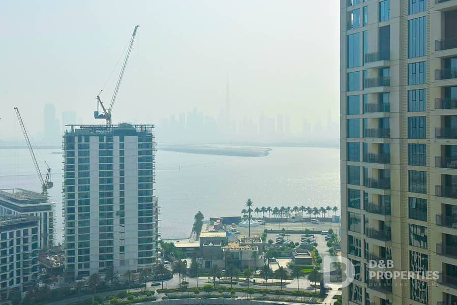 High Floor | Creek and Beach View | Furnished