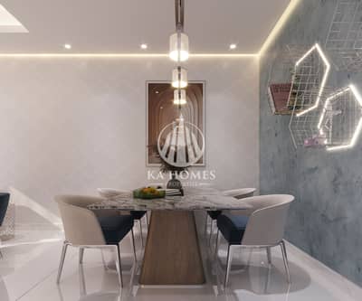 阿尔马扎尔街区， 夏尔迦 3 卧室公寓待售 - DINING ROOM. jpg
