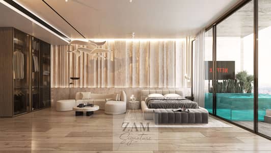 Studio for Sale in Dubai Land Residence Complex, Dubai - Peace Lagoons - Studio - 01. jpg