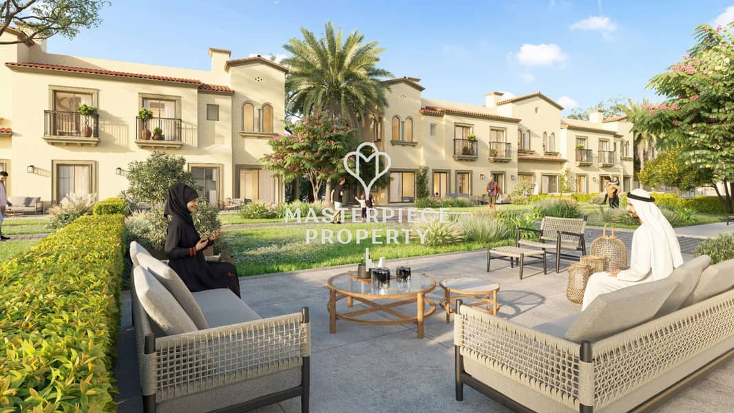 位于扎耶德城，绚烂生活社区，Carmona 2 卧室的联排别墅 2338000 AED - 12080266