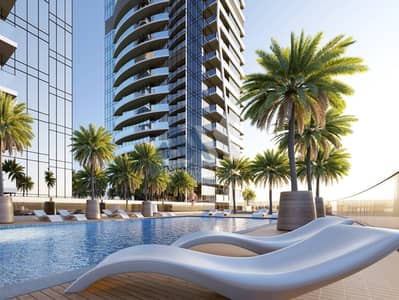 2 Bedroom Apartment for Sale in Jumeirah Village Triangle (JVT), Dubai - Pool final. jpg