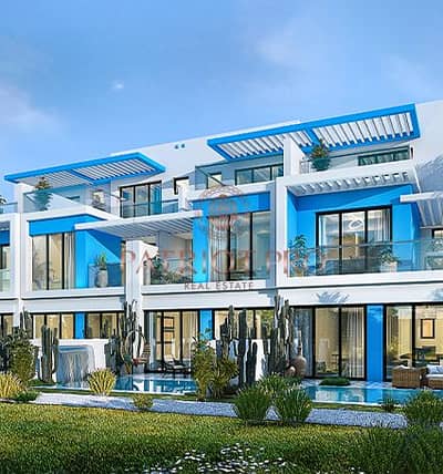 大马士革湖住宅， 迪拜 4 卧室联排别墅待售 - SANTORINI 1_0. jpg