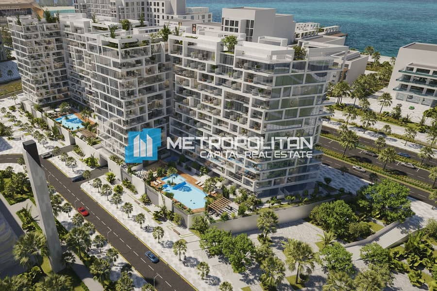 位于雅斯岛，帝瓦公寓 1 卧室的公寓 1700000 AED - 12083023