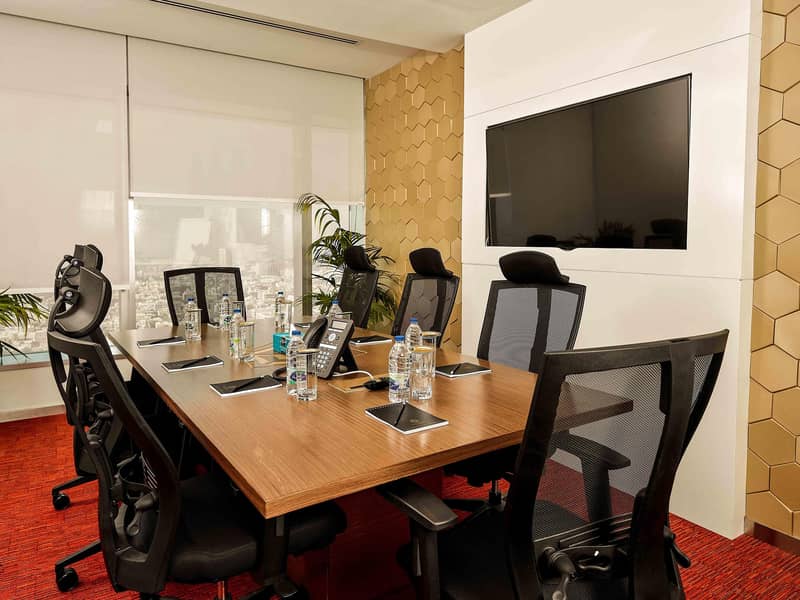 fully serviced desk space available in 5* location