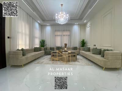 For sale, a corner villa, including electricity, water, air conditioning, and furniture, opposite a mosque and direct services, freehold for all natio