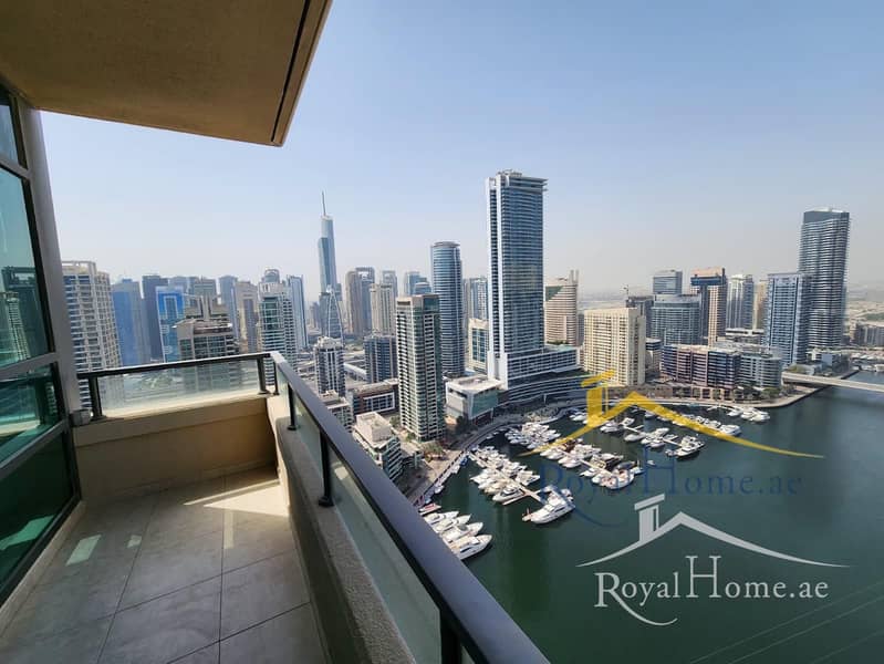 Marina view Fully Furnished 2BR High floor Sahab 2