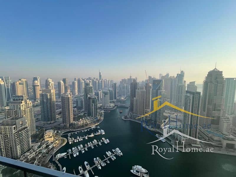 Panoramic Marina View/Elegant Furnished/High Floor