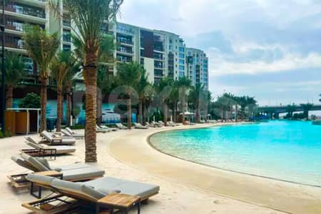 3 Bedroom Flat for Rent in Dubai Creek Harbour, Dubai - Lagoon Views | Ground Floor | Huge Terrace