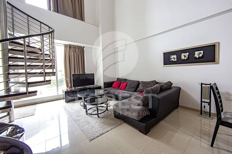 Fully Furnished 1 Bedroom Duplex with Private Terrace Fully Furnished 1 Bedroom Duplex with Private Terrace