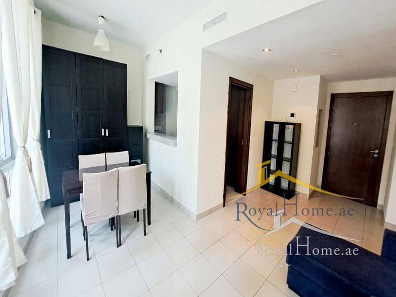 位于迪拜码头，公园岛公寓，萨尼贝尔大厦 1 卧室的公寓 95000 AED - 12085153