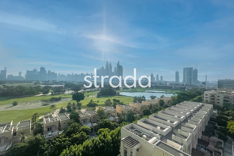 位于景观公寓社区，高尔夫大厦，高尔夫大厦3号 1 卧室的公寓 2150000 AED - 12085265