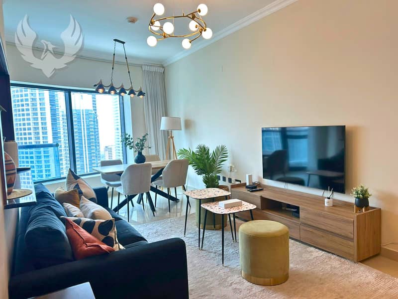Upgraded | Fully Furnished | Full Marina View