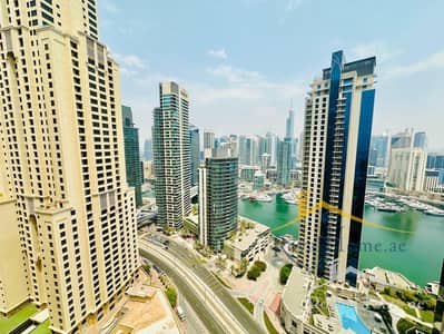 2 Bedroom Apartment for Rent in Jumeirah Beach Residence (JBR), Dubai - Holiday Home Allowed | Marina View | Vacant
