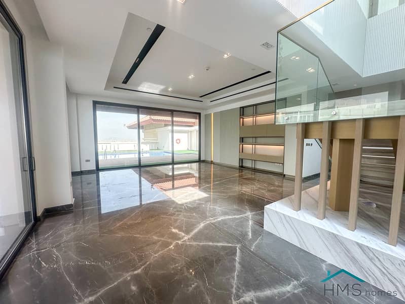 - Private beachfront duplex penthouse  - Expansive 9,081 internal space and 3,900 sqft wraparound terrace - Stunning sea and skyline landmark views  - Private show kitchen & (contd. . . )