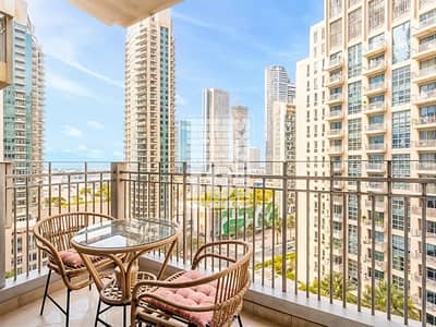 2 Bedroom Flat for Rent in Downtown Dubai, Dubai - Fully Furnished 2BR  | Skyline View | High Floor