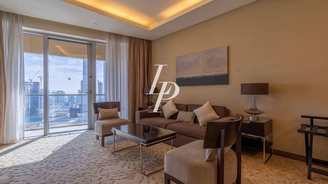 Fully Furnished Apartment | Burj Khalifa Views