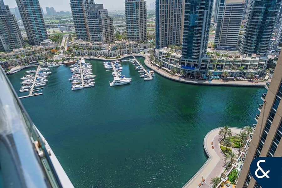 位于迪拜码头，滨海阳台公寓大楼 2 卧室的公寓 2700000 AED - 12087232