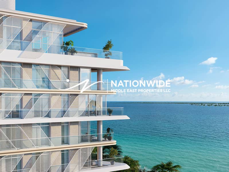 Invest Now| Amazing 2BR+M| Beachfront| Sea Views