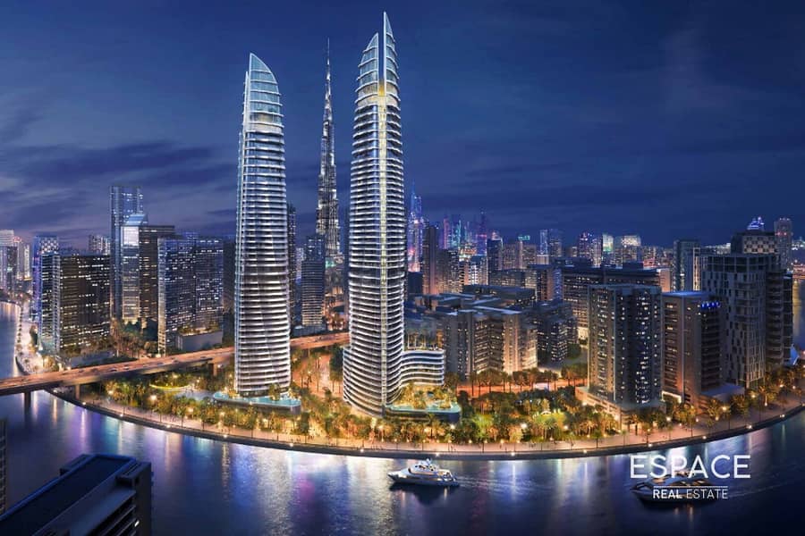 位于商业湾，运河山庄 2号 1 卧室的公寓 2399950 AED - 12088239