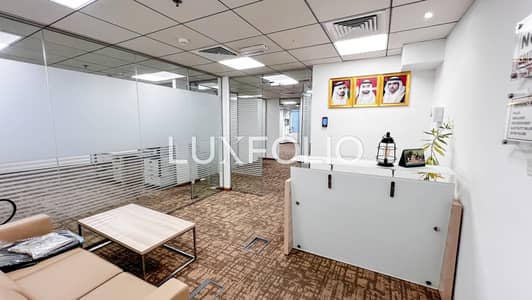 Office for Rent in Jumeirah Lake Towers (JLT), Dubai - FITTED | PARTITIONED | VACANT | 5 PARKING