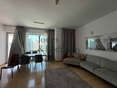 2 Bedroom Flat for Rent in Dubai Marina, Dubai - Furnished 2BR | Full Marina View | High Floor | La Riviera Tower