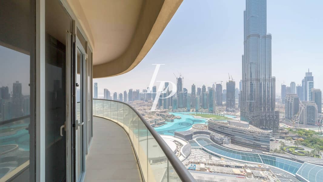 Stunning Three Bedroom Apartment On High Floor With Burj Khalifa
