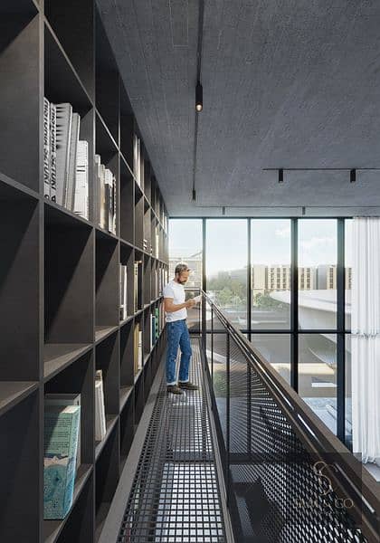 2 230809-3B,2B Library (Loft). jpg