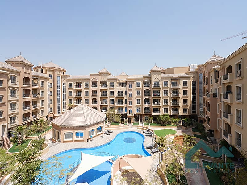 Spacious Layout | Pool View|Prime Location