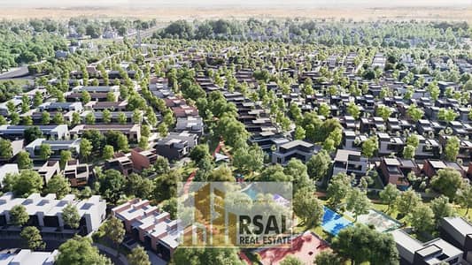 4 Bedroom Townhouse for Sale in Tilal City, Sharjah - Aerial-view-01. jpg