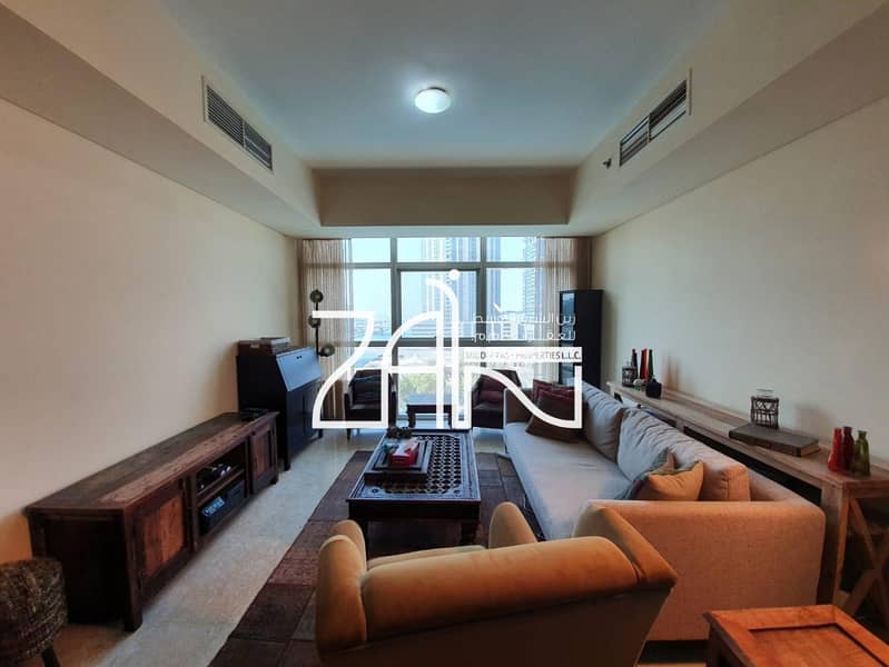 3 Payment Vacant Furnished Canal and Pool View 1BR