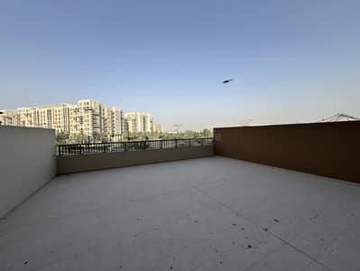 1 Bedroom Flat for Rent in Town Square, Dubai - Vacant | Private Terrace | Open View