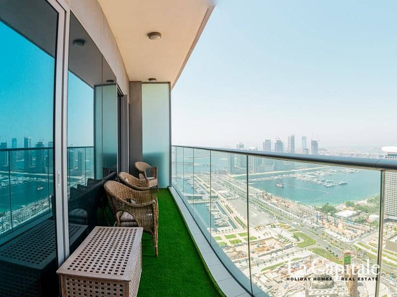 位于迪拜码头，达马克塔楼 2 卧室的公寓 198000 AED - 12090581