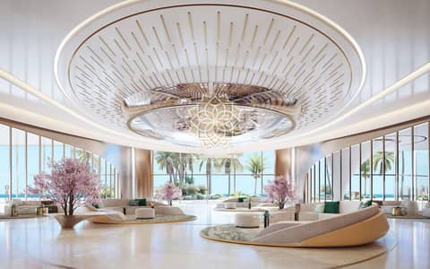 3 Bedroom Apartment for Sale in Al Jurf, Abu Dhabi - Lobby_Atrium. jpg