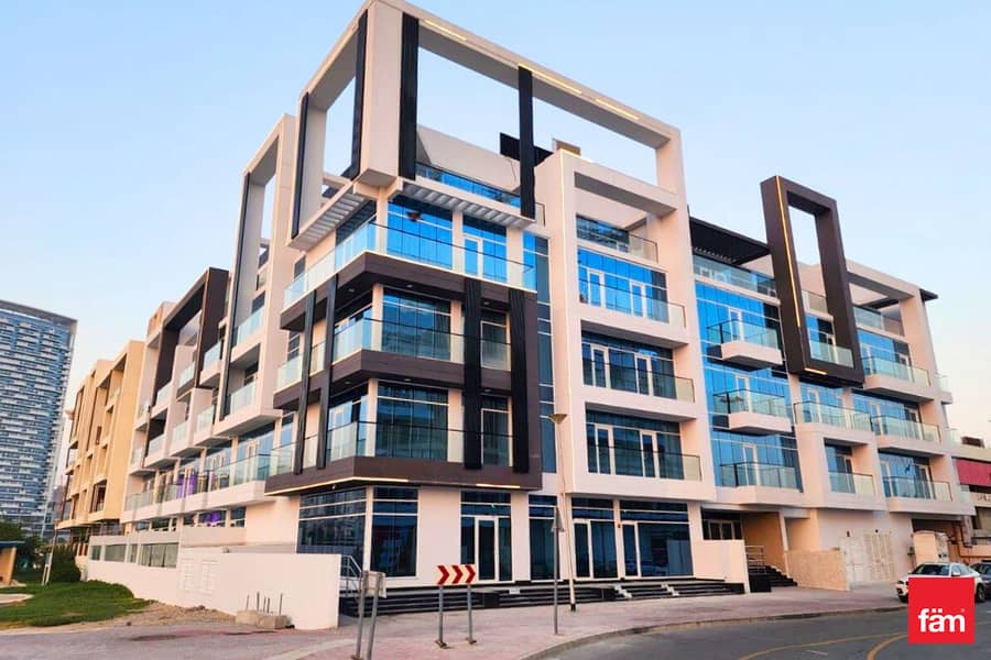 位于朱美拉三角小镇(JVT)，JVT第1区，埃沃公寓 1 卧室的公寓 1490000 AED - 12091843