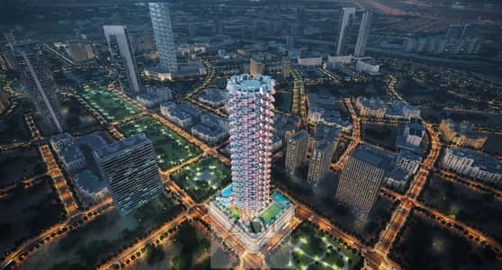 1 Bedroom Apartment for Sale in Jumeirah Village Circle (JVC), Dubai - Exterior Royale 3. jpg