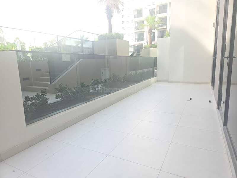1BHK + Study | Huge Terrace Direct Pool Access