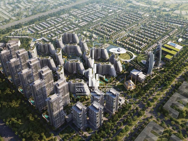 位于迪拜南部街区，Waada，Cascada，Cascada 1 2 卧室的公寓 1357000 AED - 12047464