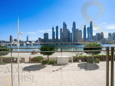 3 Bedroom Apartment for Rent in Dubai Harbour, Dubai - Furnished | Vacant | 4 Cheques | Ground Floor Unit