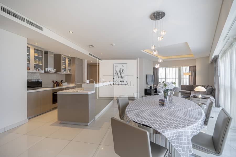 Furnished | Canal View | High Floor | Vacant