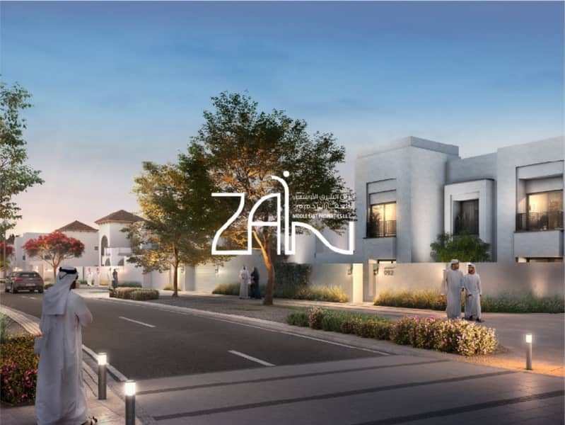 Corner Single Row 4BR+Maid Villa and Garden View