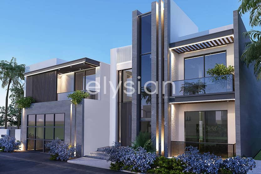 位于苏巴哈特兰社区，哈特兰绿意公寓 6 卧室的别墅 27000000 AED - 12094260