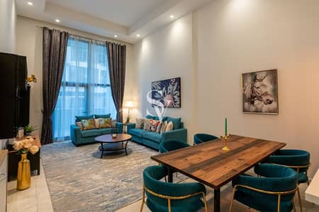 1 Bedroom Apartment for Rent in Jumeirah Village Circle (JVC), Dubai - Furnished | Maids | Terrace | Multiple Cheques