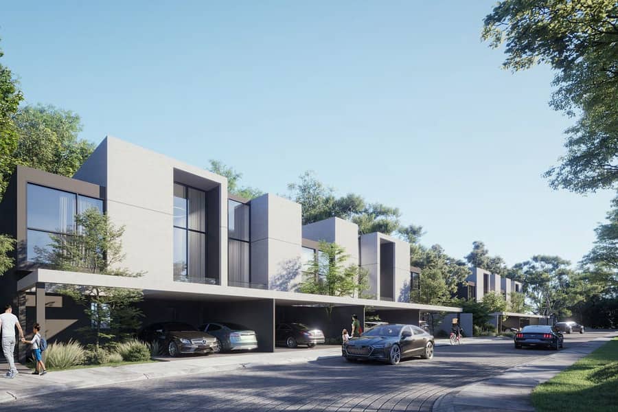 位于朱美拉高尔夫庄园，茱莉山庄 3 卧室的联排别墅 5700000 AED - 12094916
